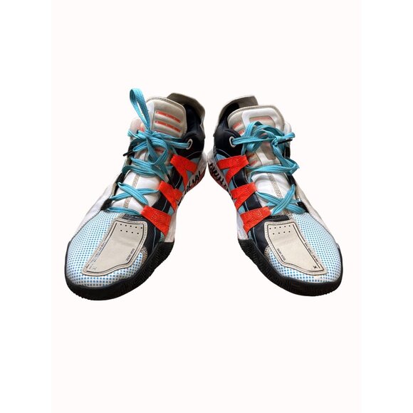 Adidas PSH-T Dame I am My Own Fan men’s mid top shoes sneakers size 10 SKU 4556